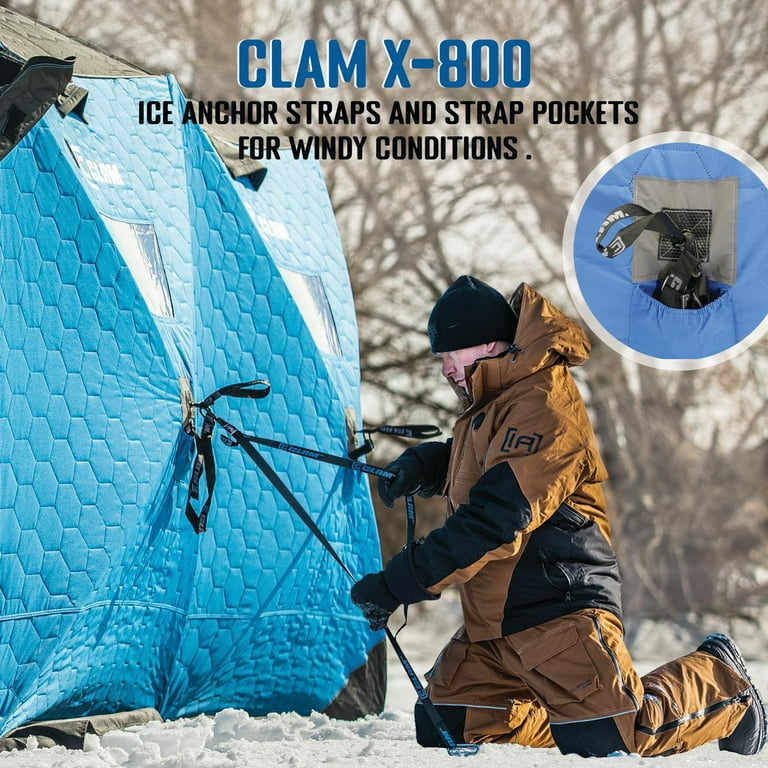 CLAM X500 Insulated Thermal Lookout Outdoor Fishing Hunting Hub