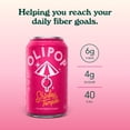 thumbnail image 3 of Olipop Prebiotic Soda Pop, Shirley Temple, High Fiber, 12 fl oz, Shelf Stable, 3 of 7