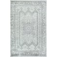 thumbnail image 2 of Freida FY50A Chilly Grey Vintage Farmhouse Light Gray Area Rug, 5'x7', 2 of 5