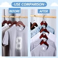 thumbnail image 4 of 80Pcs Clothes Hanger Connector Hooks, for Velvet Huggable Hangers, Wooden Hangers, Heavy Duty Space Saving for Closet, 4 of 6