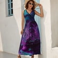 thumbnail image 7 of Nebulous Sleeveless Dress elegant dresses for women loose women's dress long sleeve dresses, 7 of 7