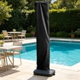 thumbnail image 7 of ZhyrZng Heavy Duty Patio Umbrella Cover, Waterproof Sun Rain Protection for Center Pole and Cantilever Umbrellas featuring 190D Oxford Cloth with Elastic Drawstring Closure, 7 of 7
