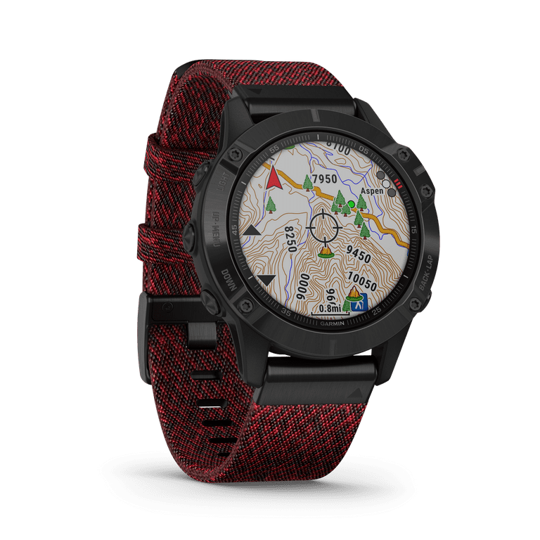 Open Box Garmin fēnix® 6 - Pro and Sapphire Editions - Black DLC  