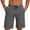 Dark Gray, variant on JUUYY Men's Casual Shorts Pull On Drawstring Elastic Waist Athletic Shorts Outdoor Lightweight Summer Loose Beach Shorts with Pockets Green S