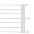 thumbnail image 3 of Portable Retractable Pet Dog Gate Door Fence Stair Gate Barrier, Adjustable for Patio Cat House Height 42cm, 3 of 8
