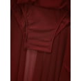 thumbnail image 6 of Hansber Kids Girls Sequins Lyrical Ballet Modern Dance Dress Chiffon Dance Leotard Dress for Ballroom Burgundy 8, 6 of 7