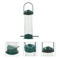 thumbnail image 2 of 2 comederos colgantes para pájaros, herramienta de alimentación para pájaros silvestres al aire libre, comedero metálico para pájaros., 2 of 7