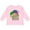 AD-Pink, variant on Inktastic Mardi Gras New Orleans Louisiana Jester Hat Boys or Girls Long Sleeve Toddler T-Shirt