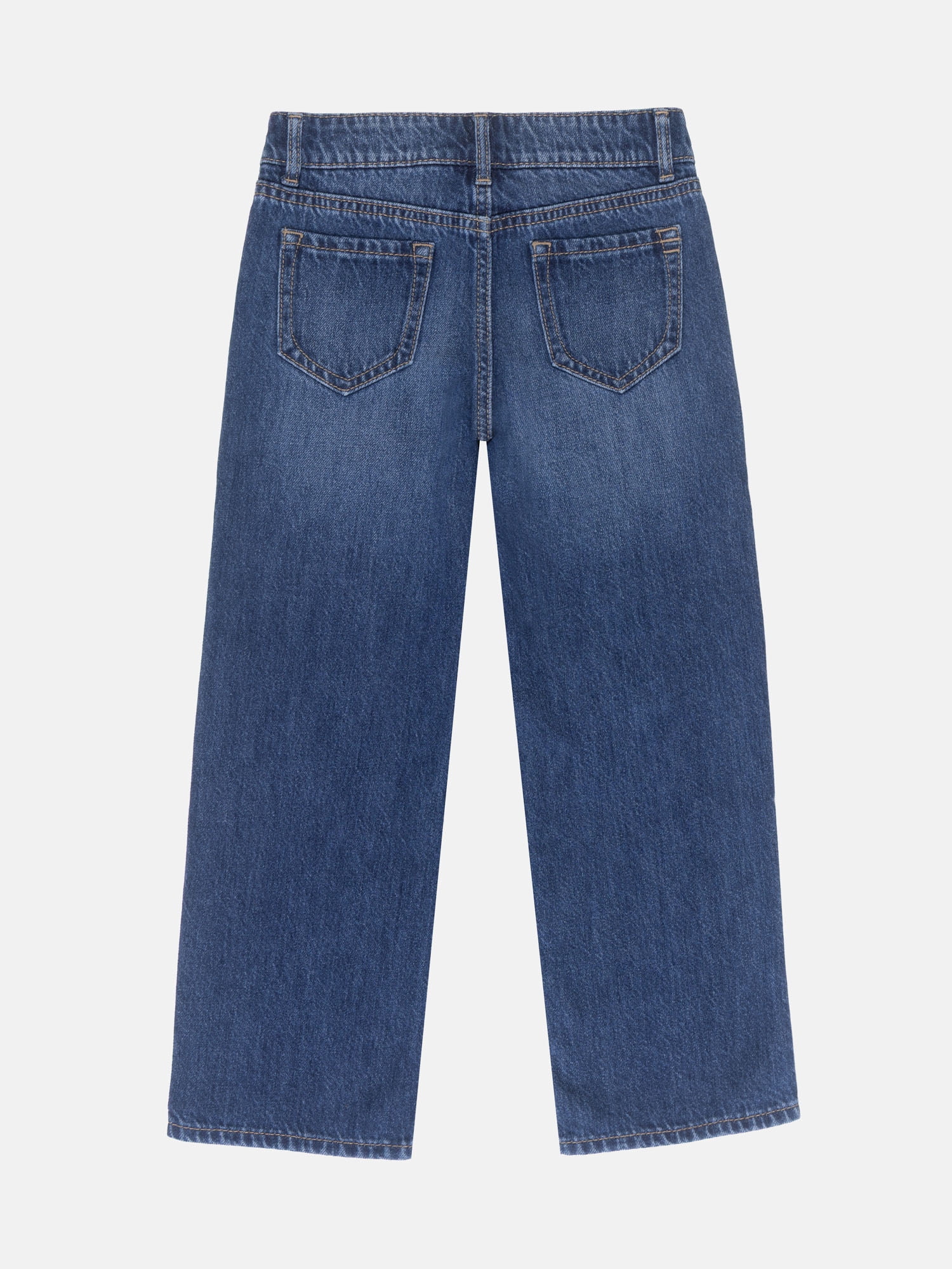 Wonder Nation Girls Straight Leg Jeans, Sizes 5-18