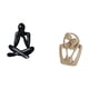 thumbnail image 5 of Escultura abstracta, figura decorativa, adorno de escritorio coleccionable, estatua moderna para sala de estar, estantería, decoración del hogar, esta, 5 of 8