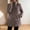 Coffee, variant on Women's Long Warm Down Jacket Thick Oversized Stand Collar Winter Coat Jackets And Coats Coat Women plus Size Coats Winter Womens Winter Jacket Large Coat Women plus Women Coats plus Size Womens