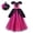 R75 Pink, variant on Gunia Halloween Dresses For Girls Festival 2 Pcs Halloween Tutu Tulle Dresses With Hat For Party Performance Toddler Trendy Clothes Size 2-3 Years Pink