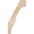 thumbnail image 3 of Ekena Millwork 5 1/2"W x 14"D x 26"H Balboa Smooth Knee Brace, Douglas Fir, 3 of 13