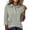 Light Gray-A#10521nn, variant on Hearthz 3/4 Short Sleeve Golf Shirt for Women Casual Button V-Neck Tunic Tops To Wear with Leggings Business Dressy Shirts for Women