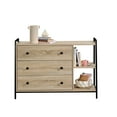 thumbnail image 3 of Aukfa 3-Drawer Dresser Chest,Storage Cabinet Compact Multi-Room Organizer for Bedroom/Living Room/ Office,Oak, 3 of 8