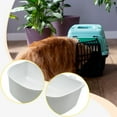 thumbnail image 6 of 2 Pieces Pet Hanging Food Bowls Dog Crate Feeder Cage Accessory Easy Clean PP Material for Puppy and Kitten, 6 of 9