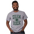 thumbnail image 4 of St Patricks Day Shamrock Clover Men's Graphic T Shirt Tees Brisco Brands S, 4 of 5