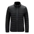 thumbnail image 2 of XMMSWDLA 2022 Clearance Men Tops Cotton Padded Winter Cotton Padded Jacket Cotton Padded Wear, 2 of 3