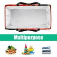 thumbnail image 5 of Seven Starred Ladybird Large Capacity Reusable Foldable Laundry Bag & Picnic Basket Combo - Oxford Cloth Multipurpose Picnic Baskets, 5 of 7