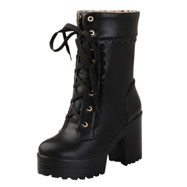 Platform high heel on sale boots