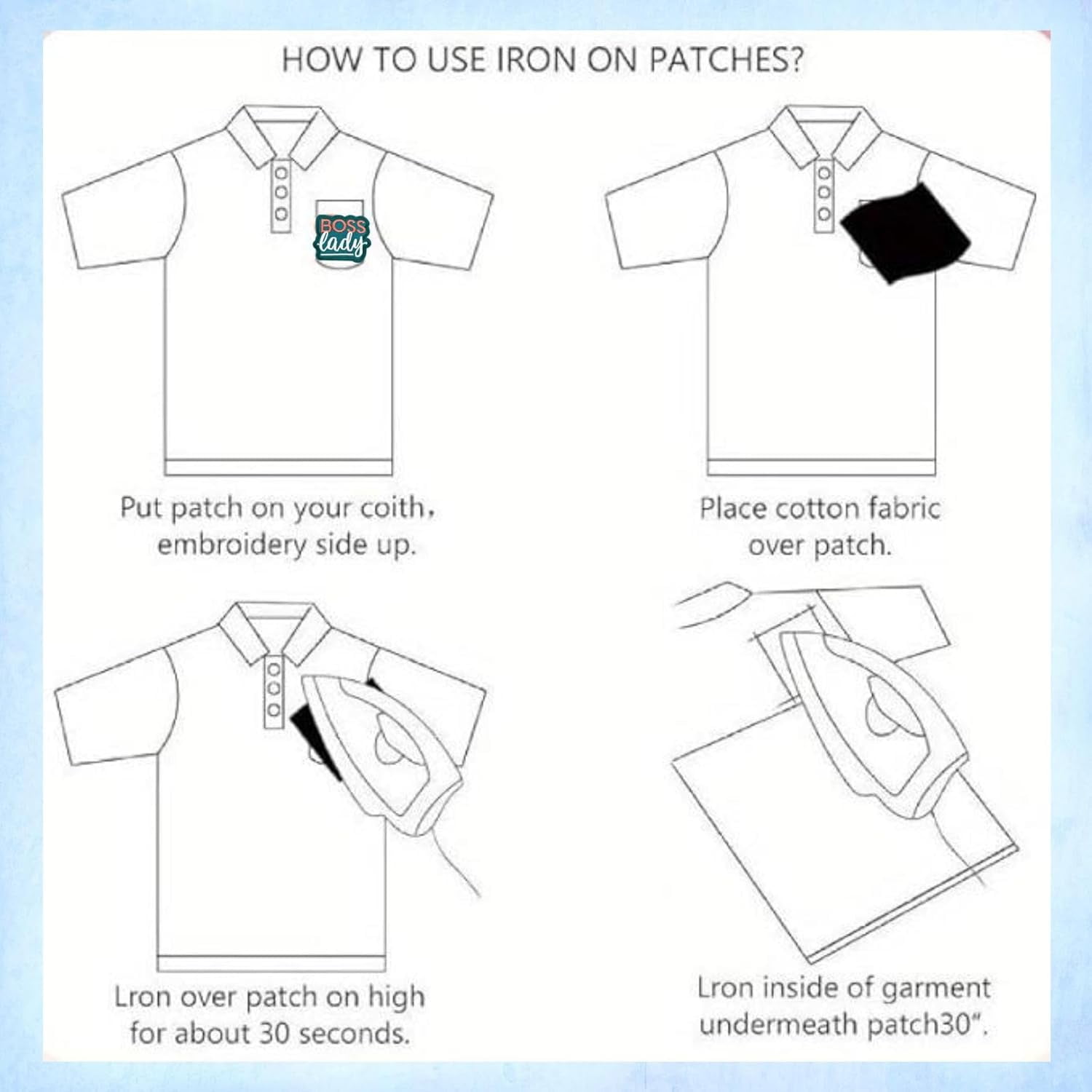 60PCS Iron on Embroidered Patches, Assorted Styles Sew on Applique Patches for Hats Jackets Clothes Backpacks, DIY Crafts Gift