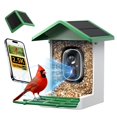 thumbnail image 1 of Comedero para pájaros isYoung con cámara IA 2.5K y energía solar IP65, 1 of 9