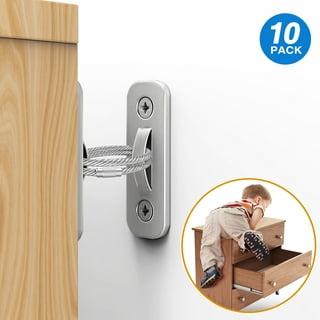 Child Safety Kit (21 pieces) by Boxiki Kids. 8 Corner Protectors, 4 Plug  Protectors, 2 Anti-Tip Furniture Straps, 1 Door Stopper and 6 Child Safety  Locks. Full Baby Proofing Kit for Home