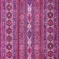 thumbnail image 1 of Ahgly Company Indoor Square Abstract Pink Modern Area Rugs, 4' Square, 1 of 4