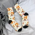 thumbnail image 5 of Fuzoiu Forest Squirrel Print Athletic Crew Socks for Men & Women,Casual Crew Socks,Above Ankle Crew Socks for Business, Casual, 5 of 6