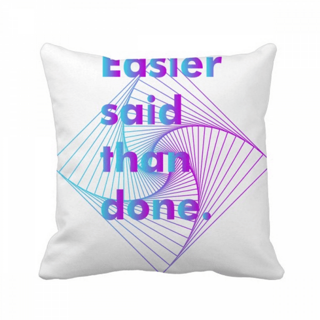 Active Speech Square Art Deco Fashion Throw Pillow Sleeping Sofa Cushion Cover