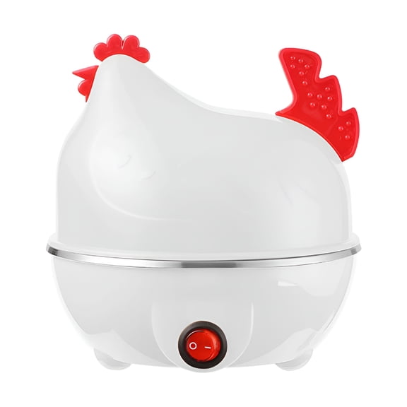ACDANC Egg Boil Steamer,Egg Boiler,Egg Cooker with 7 Eggs Capacity Chicken Shape Electric Egg Boiler Electric Egg Poacher,Rapid Egg Cooker,Egg Boiler Machine,Steam Egg Cooker for Eggs Boiling