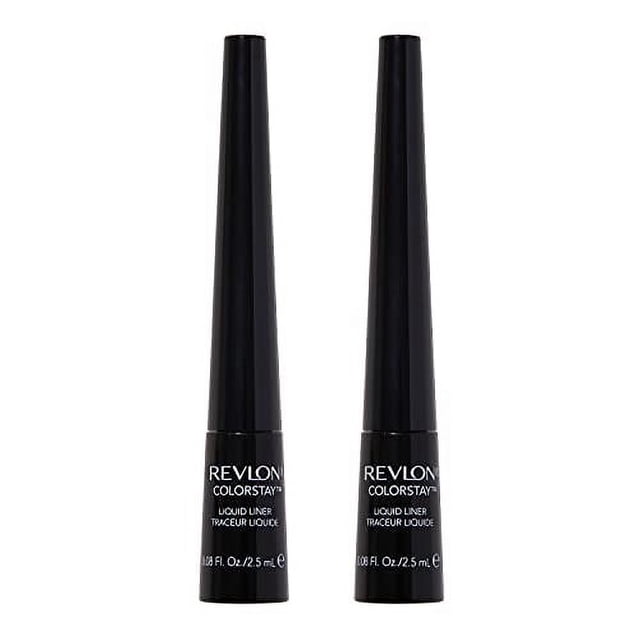 Delineador líquido REVLON ColorStay Blackest Black 2 x 2,5 ml Twin Pa