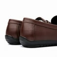 thumbnail image 5 of Men's Casual Loafers Slip On Leather Shoes Lightweight Driving Shoes Moccasins Classic Penny Loafer Flats Boat Shoes Outdoor Walking Shoes, 5 of 13
