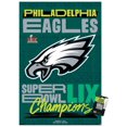 thumbnail image 1 of Logo de l'équipe NFL Philadelphia Eagles - Super Bowl LIX, 1 of 4