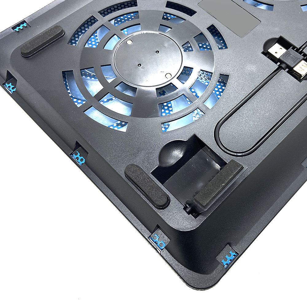 Tianlaimei Laptop Cooling Pad, Gaming Laptop Cooler Stand with 2 Silent Fans