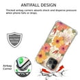 thumbnail image 4 of Dragonfly Flower Case for iPhone 12 Pro,Aesthetic Colourful Floral Plant Case for Men Women,Unique Soft TPU Bumper Case Cover, 4 of 5