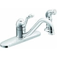 thumbnail image 4 of Moen CA87520 Muirfield 1-Handle Low Arc Kitchen Sink Faucet Chrome, 4 of 5