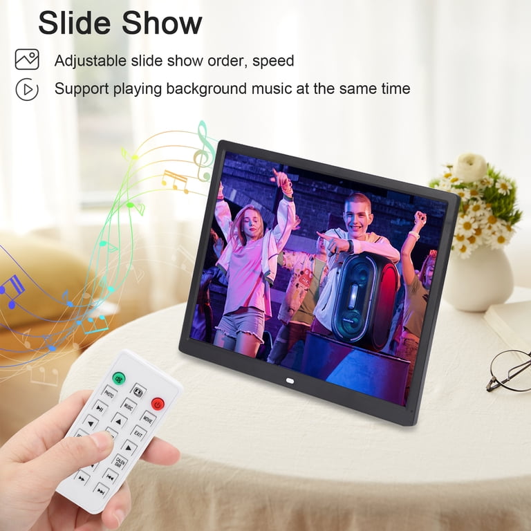 Justpe 15" Digital Picture Frame with HD IPS Screen photo 2