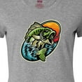thumbnail image 4 of Inktastic Fishing Women's T-Shirt, 4 of 5