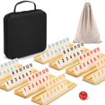 thumbnail image 1 of Set de baldosas de melamina Soopotay 214 de Rummy, 8 estantes de madera, 1 of 7