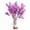 Purple, variant on Zukuco Gypsophila Artificial Flowers Babys Breath Silk Fake Bush Flowers Bouquet Floral Arrangement Home Wedding Party Decorations Decor (6PCS, Yellow)