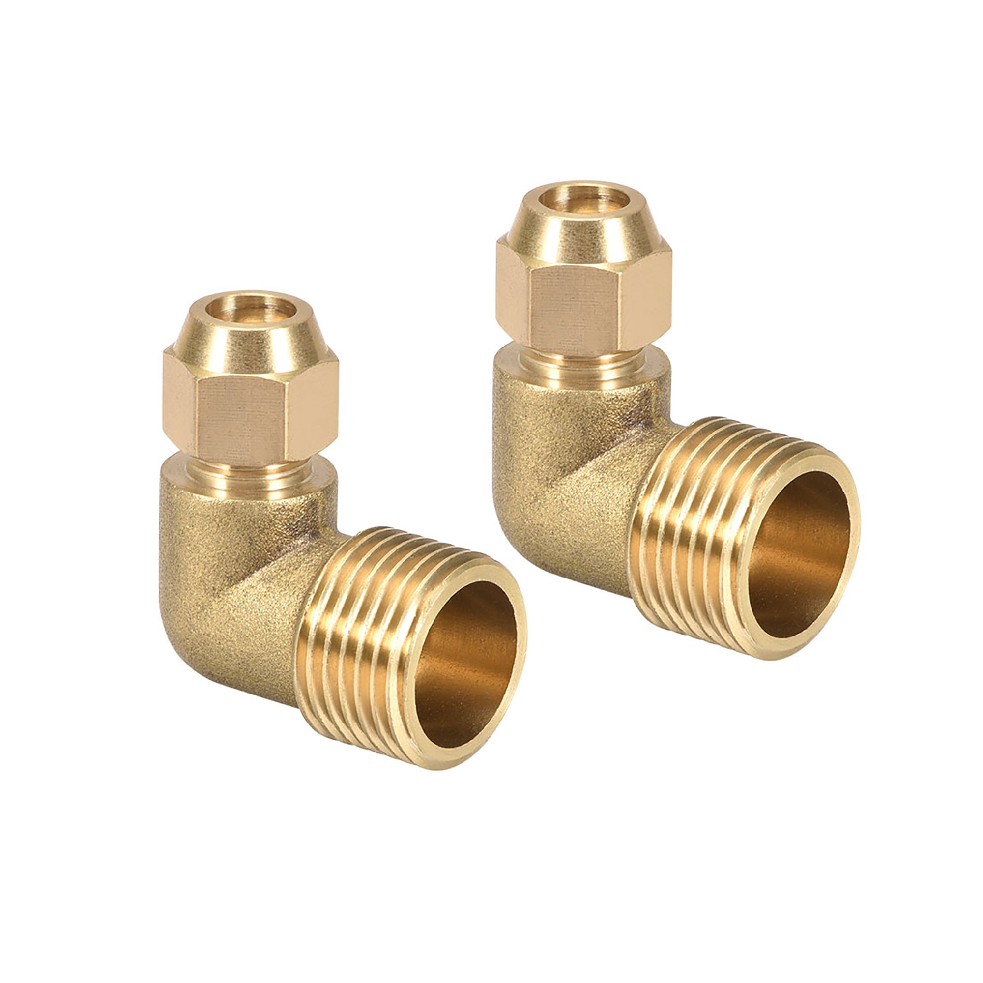 8mm Compression ElbowBrass Plumbing Fitting For Copper Pipe