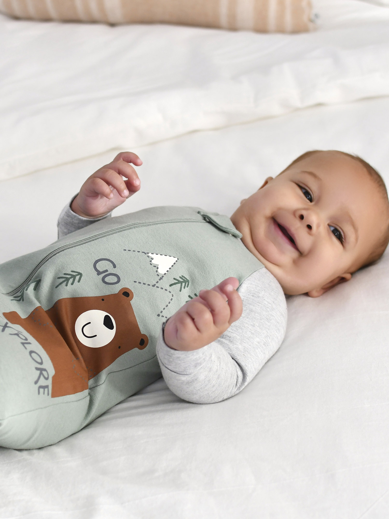 Gerber 2-Pack Baby Boy Sleep and Play Pajamas photo 3