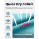 thumbnail image 2 of Pantalones cortos de baño maamgic Quick Dry para hombre, color azul ácido, 2 of 7