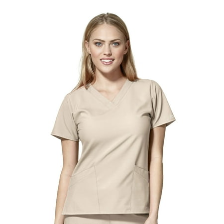 

WonderWink W123 6255-Women s Basic V-Neck Scrub Top