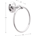 thumbnail image 5 of Delta-Faucet PRI63-PC Pirouette 3 Piece Bath Hardware Kit, Polished Chrome, 5 of 13
