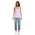 thumbnail image 2 of No Boundaries Juniors Scoop Neck Tank Top, Sizes XS-XXXL, 2 of 5