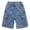 LightBlue-2770, variant on KIDSCOOL SPACE Baby Little Big Boys Shorts,Girls Flap Square Pockets Summer Half Cargo Jeans Pants, Light Blue, 5-6 Years
