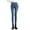 N01-Blue, variant on NAFUU Women's Classic Denim Leggings Elastic High Waisted Jeggings Pants Winter Tight Leggings Pull On Stretchy Jeans Pants Stylish Leggings