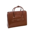thumbnail image 4 of McKleinUSA W Series, LAKE FOREST, Top Grain Cowhide Leather, 15" Leather Ladies' Laptop Briefcase, Brown (94334), 4 of 5